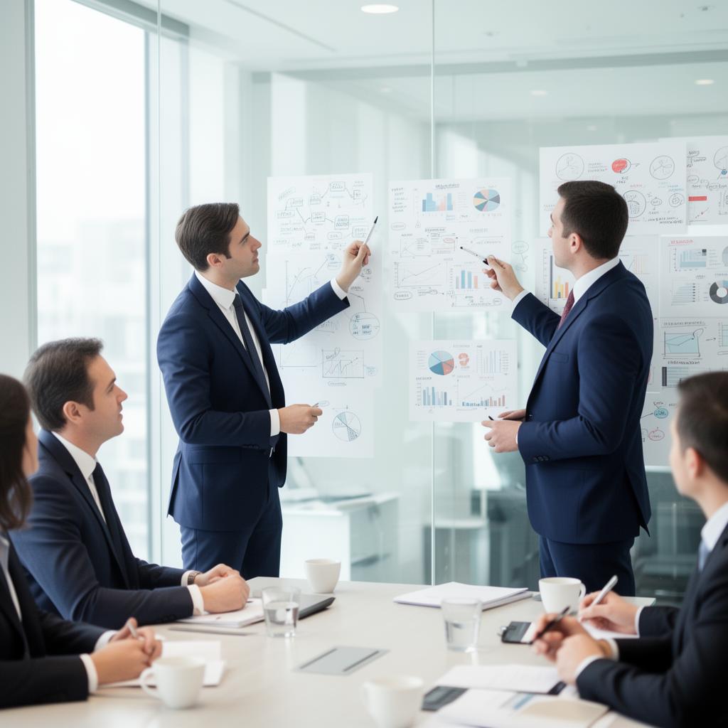 Consultants in working session